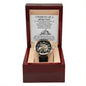 Strength Of A Mountain openwork watch