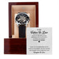 Father In Law - Raising The Man openwork watch