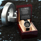 To My Man - Always Remember openwork watch