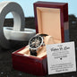 Father In Law - Raising The Man openwork watch