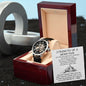 Strength Of A Mountain openwork watch