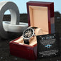 Hero Of My Childhood openwork watch