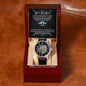 Hero Of My Childhood openwork watch
