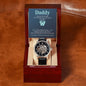 Daddy - My Hero openwork watch