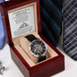 Strength Of A Mountain openwork watch