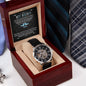 Hero Of My Childhood openwork watch