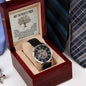 Father_s Tree openwork watch