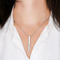 Engraved Stick Necklace
