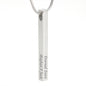 Engraved Stick Necklace