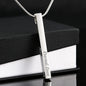 Engraved Stick Necklace