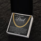 To My Amazing Dad-My Courage cuban link chain
