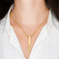 Engraved Stick Necklace