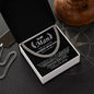 To My Man - Promise Necklace cuban link chain