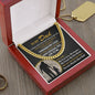 To My Dad - My Forever Hero - Son cuban link chain