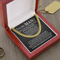 To My Man - Always Remember cuban link chain