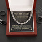 My Dad - God Chose You D cuban link chain