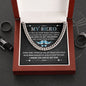 Hero Of My Childhood cuban link chain