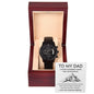 Father_s Goodness chronograph watch black