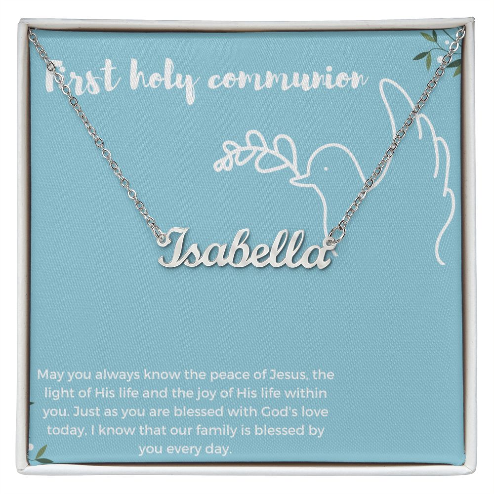 skybluedove newest custom name necklace