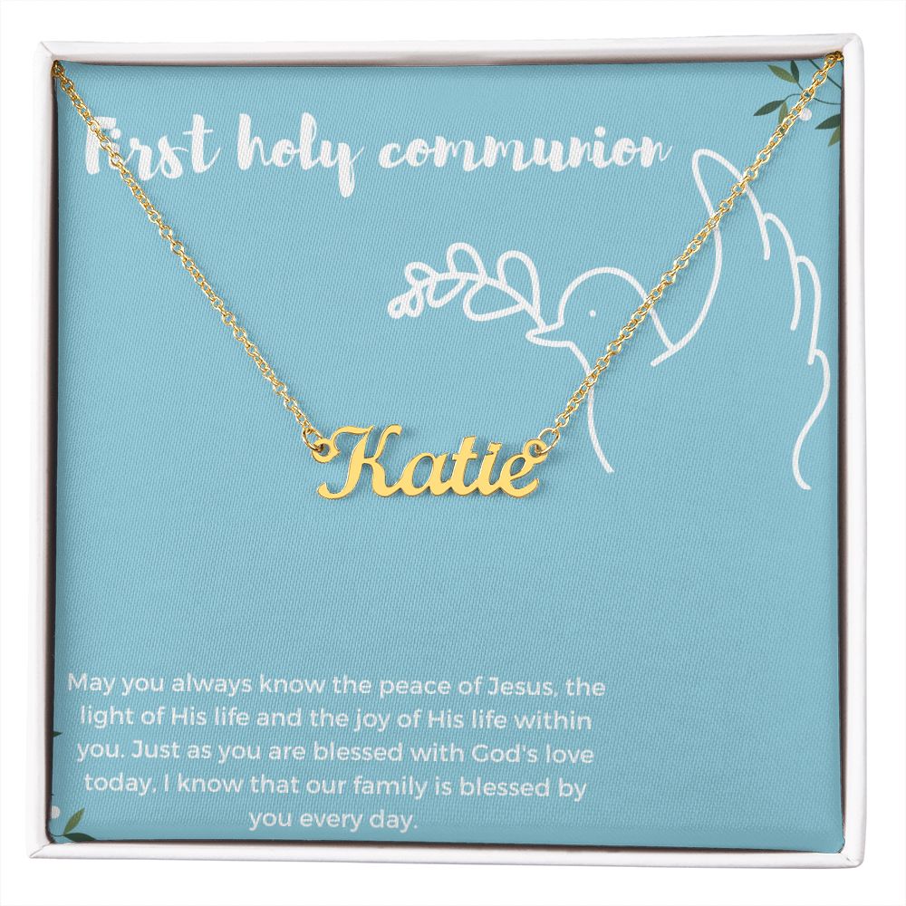 skybluedove newest custom name necklace