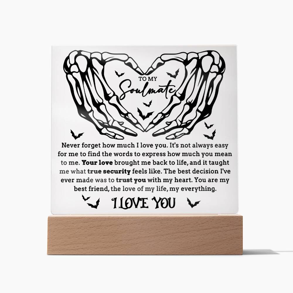 Soulmate-True Security-Acrylic Square