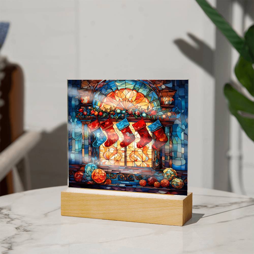 Stained Glass Christmas Ver1