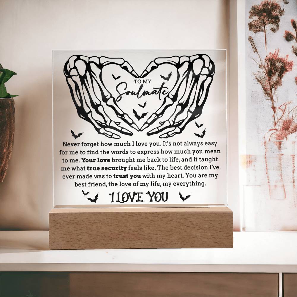 Soulmate-True Security-Acrylic Square