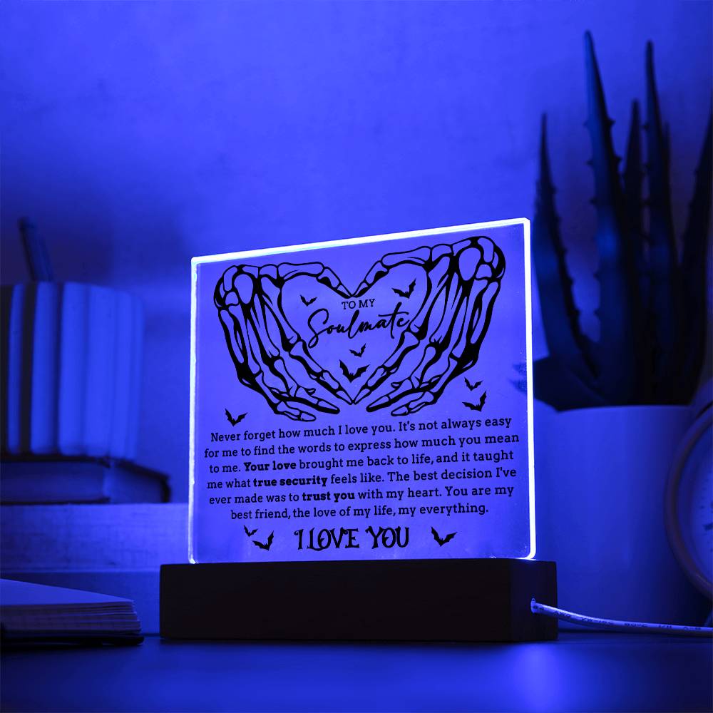 Soulmate-True Security-Acrylic Square