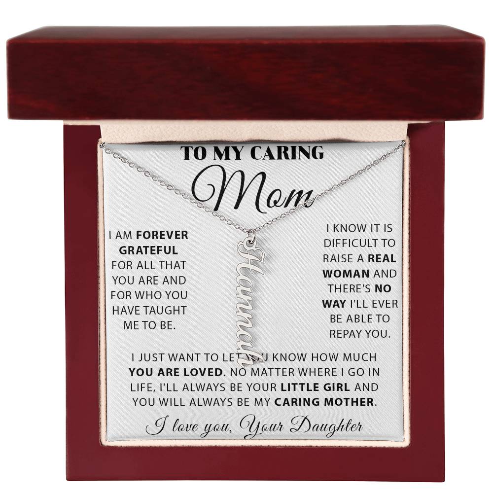 To My Caring Mom