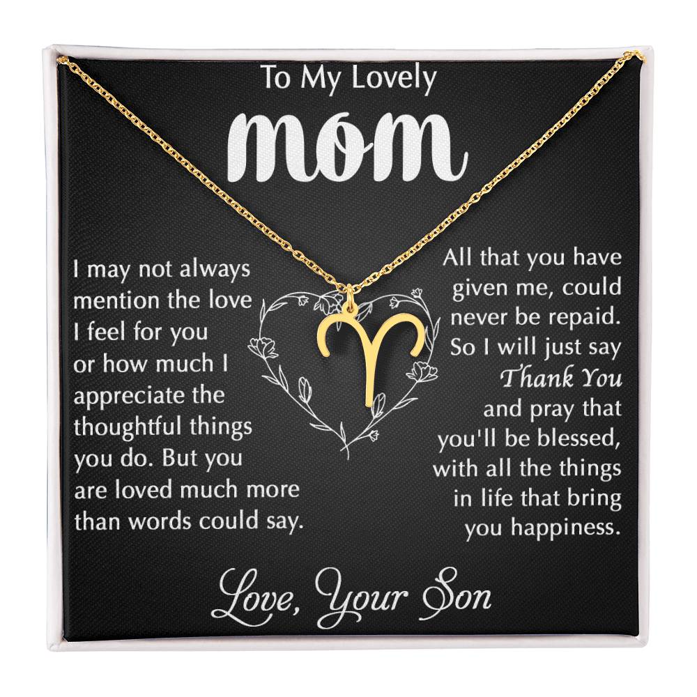 My Lovely Mom - I Appreciate The Thoughtful Things You Do