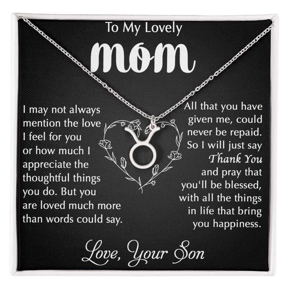 My Lovely Mom - I Appreciate The Thoughtful Things You Do