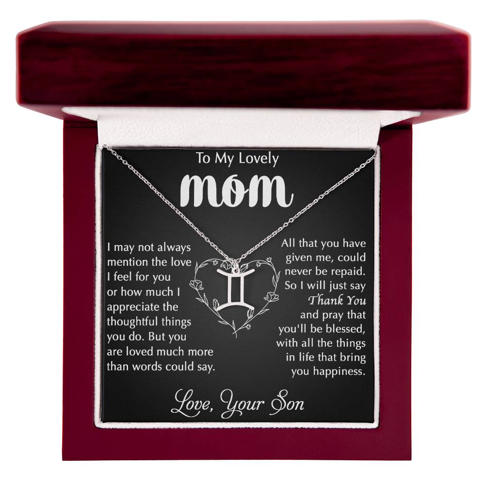 My Lovely Mom - I Appreciate The Thoughtful Things You Do