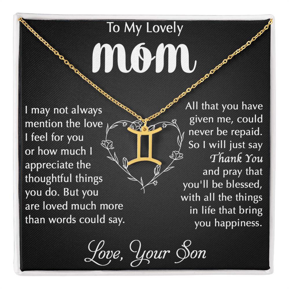 My Lovely Mom - I Appreciate The Thoughtful Things You Do