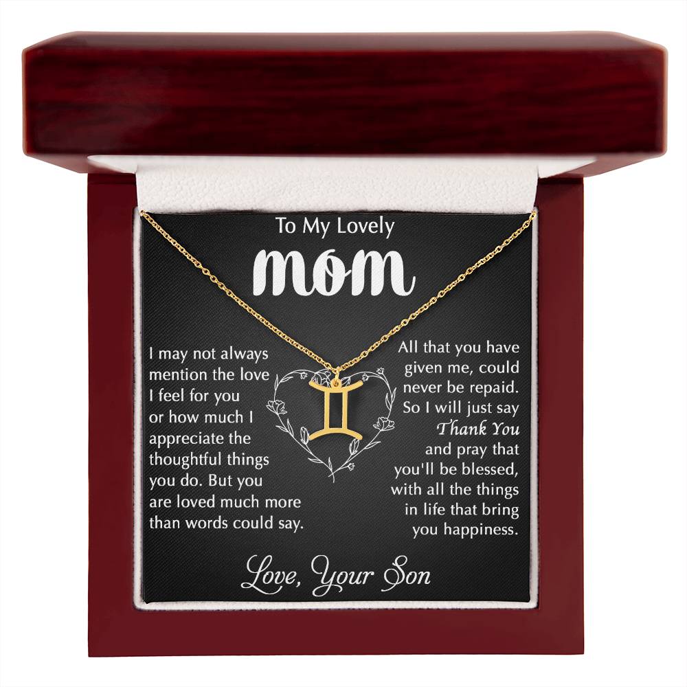 My Lovely Mom - I Appreciate The Thoughtful Things You Do