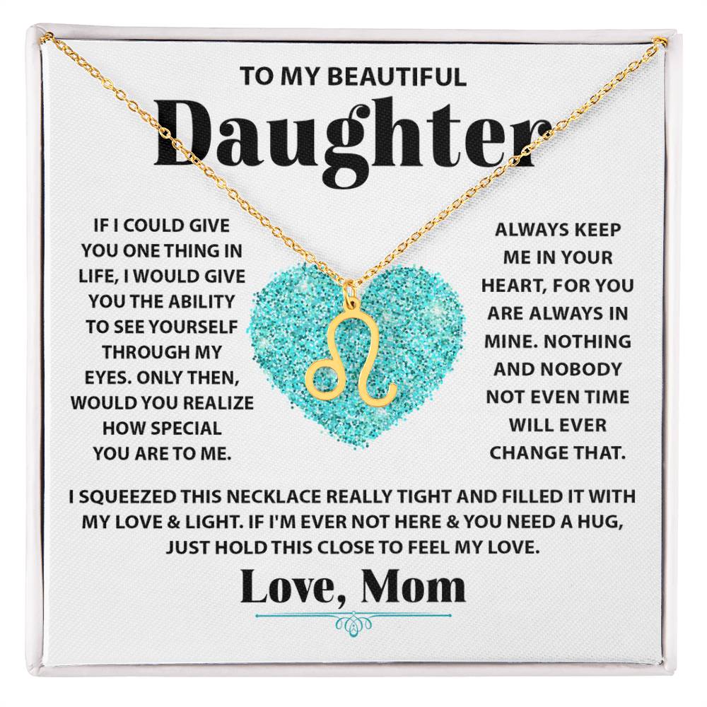 To My Beautiful Daughter