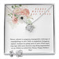 Nanay, Mother's day love knot necklace