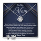 To My Mom - I Want To Thank You For All