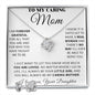 Mom - Forever Grateful Love Knot and Earring set|Mom
