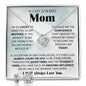 Loving Mom - Lucky To Have You Love Knot and Earring set|Mom