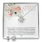 Nanay, Mother's day love knot necklace