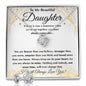 Beautiful Daughter - Braver Than You Believe Love Knot and Earring set|Mom