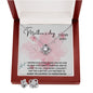 mother's day from husband Love Knot and Earring set|Mom