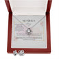 mother's day , for footprints Love Knot and Earring set|Mom