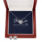 Love Knot and Earring set|Mom