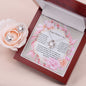 mother's day new mom- from husband Love Knot and Earring set|Mom