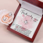 mother's day from husband Love Knot and Earring set|Mom