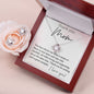Thank You Mom Love Knot and Earring set|Mom