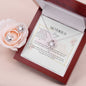 mother's day , for footprints Love Knot and Earring set|Mom