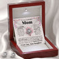 Loving Mom Love Knot and Earring set|Mom