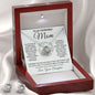 To My Incredible Mom - Learned From You Love Knot and Earring set|Mom